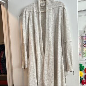 Knox Rose Soft Cream Open-Front Cardigan